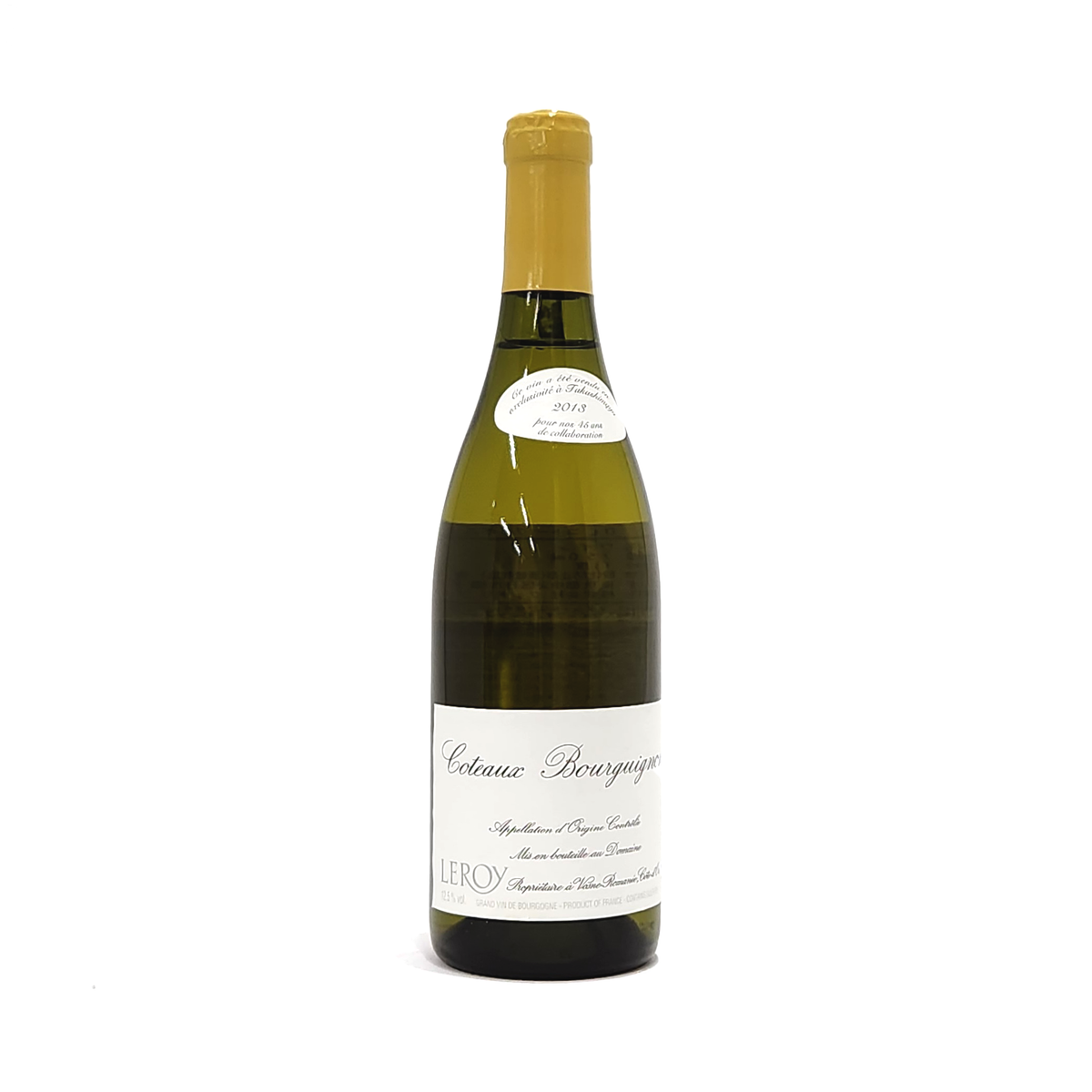 Domaine Leroy Bourgogne Coteaux Bourguignons Blanc 2013